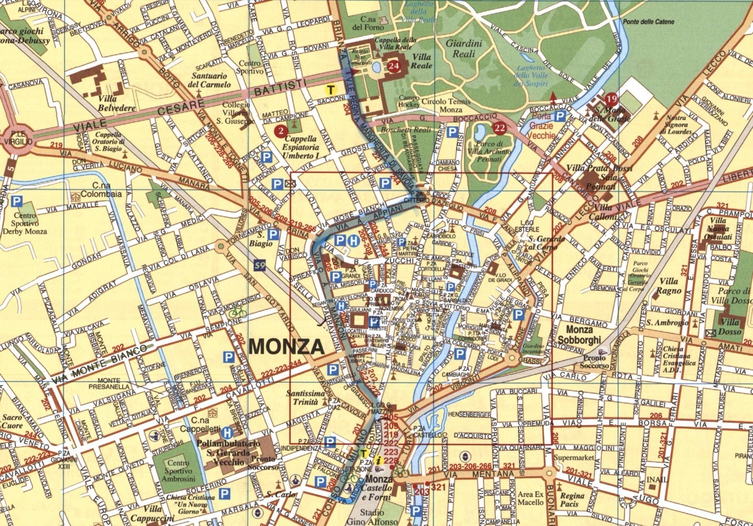 Stazione Arosio → Villa Reale